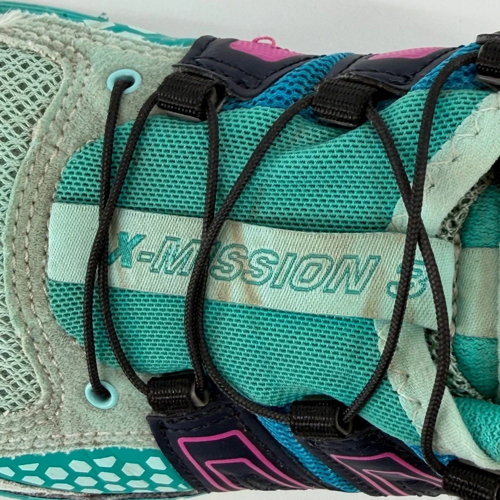 Salomon Women's Teal Turquoise Gray Trail Running Shoes
